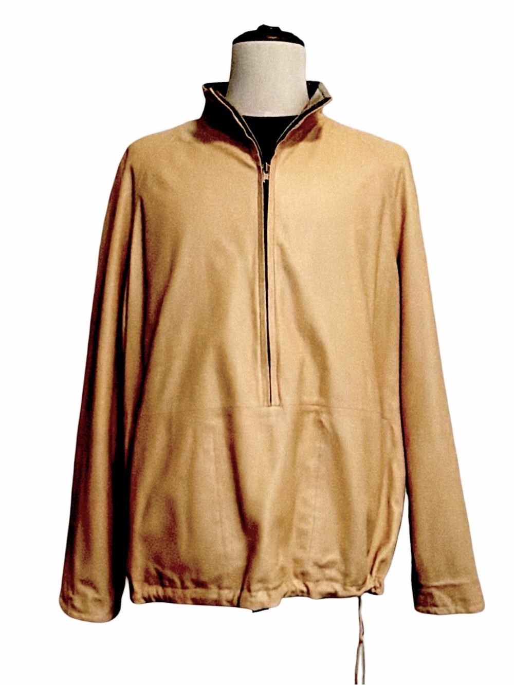 BALLY Men's Lamb Nappa Leather Jacket | Desert Tan | Swiss Luxury | Size 44